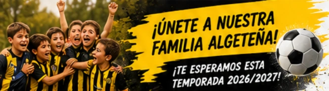 Imagen únete a la familia C.D. ALGETEÑO