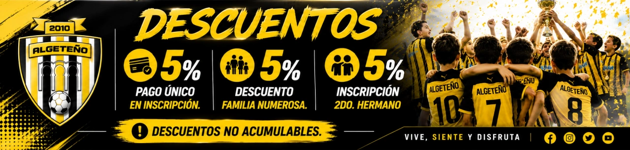 Descuentos Temporada 2026-2027