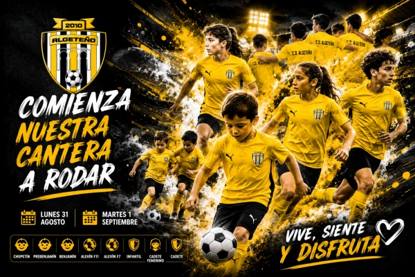 C.D. ALGETEÑO Comienza a Rodar el Balón